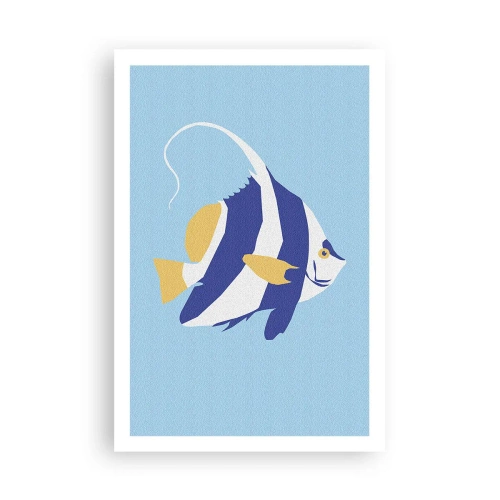 Affisch - Miss av tropiska vatten - 61x91 cm