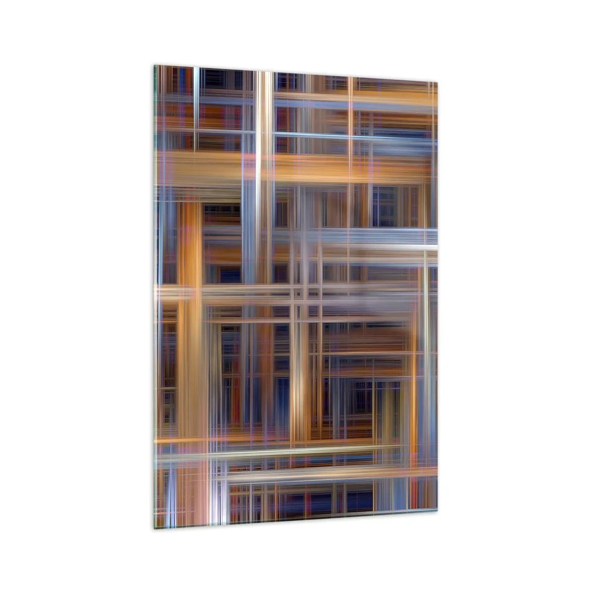 Glastavla - Bild på glas - Vävd av ljus - 70x100 cm