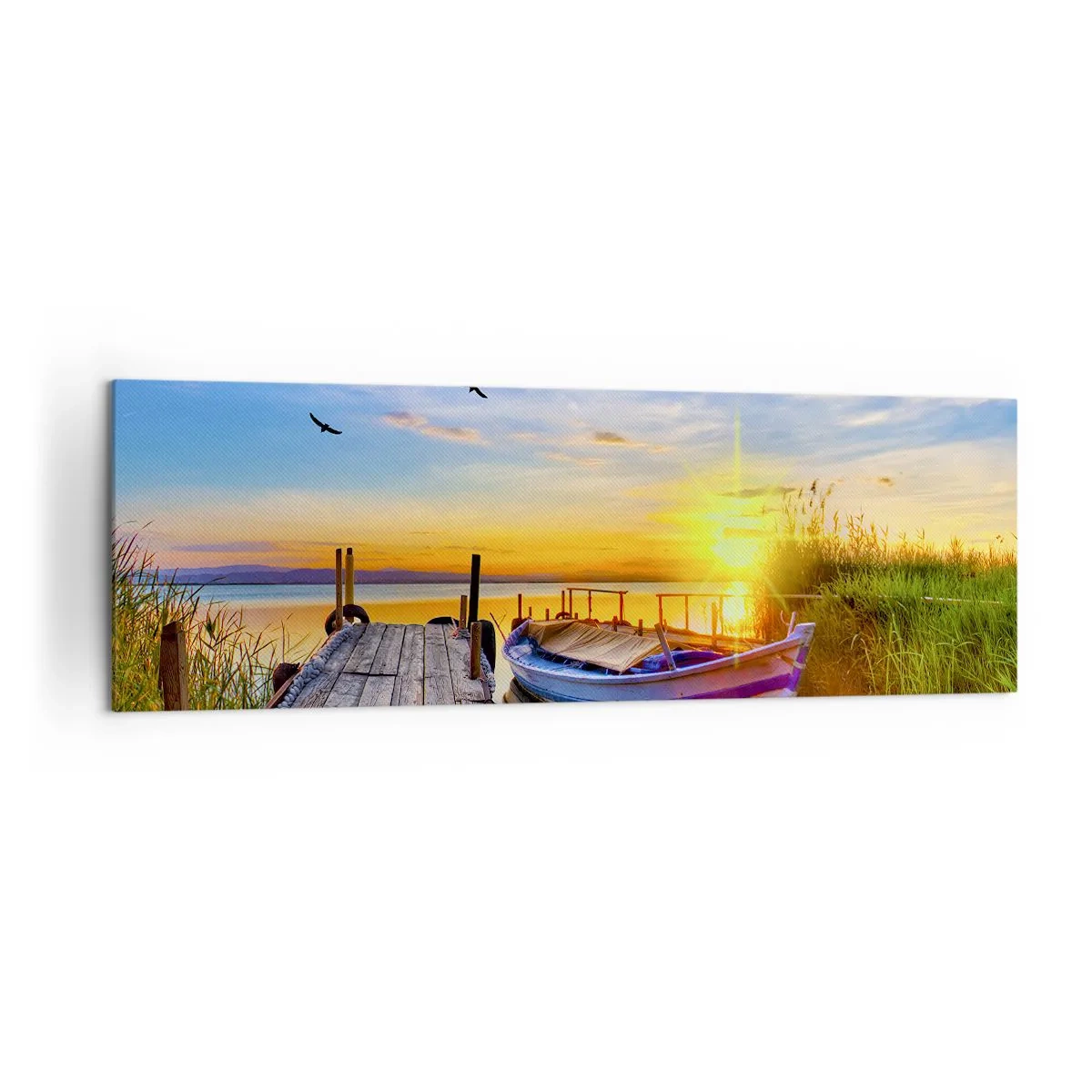 Canvastavla - Bild på duk - Adjö, vi ses imorgon - 160x50 cm