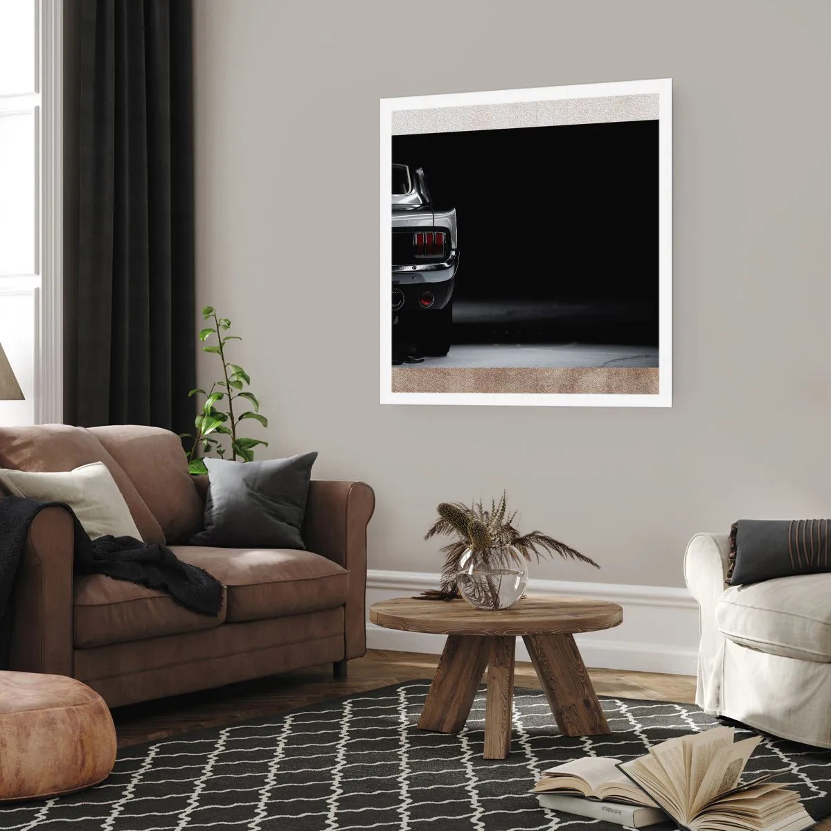 Affisch - Klassisk charm - 40x40 cm