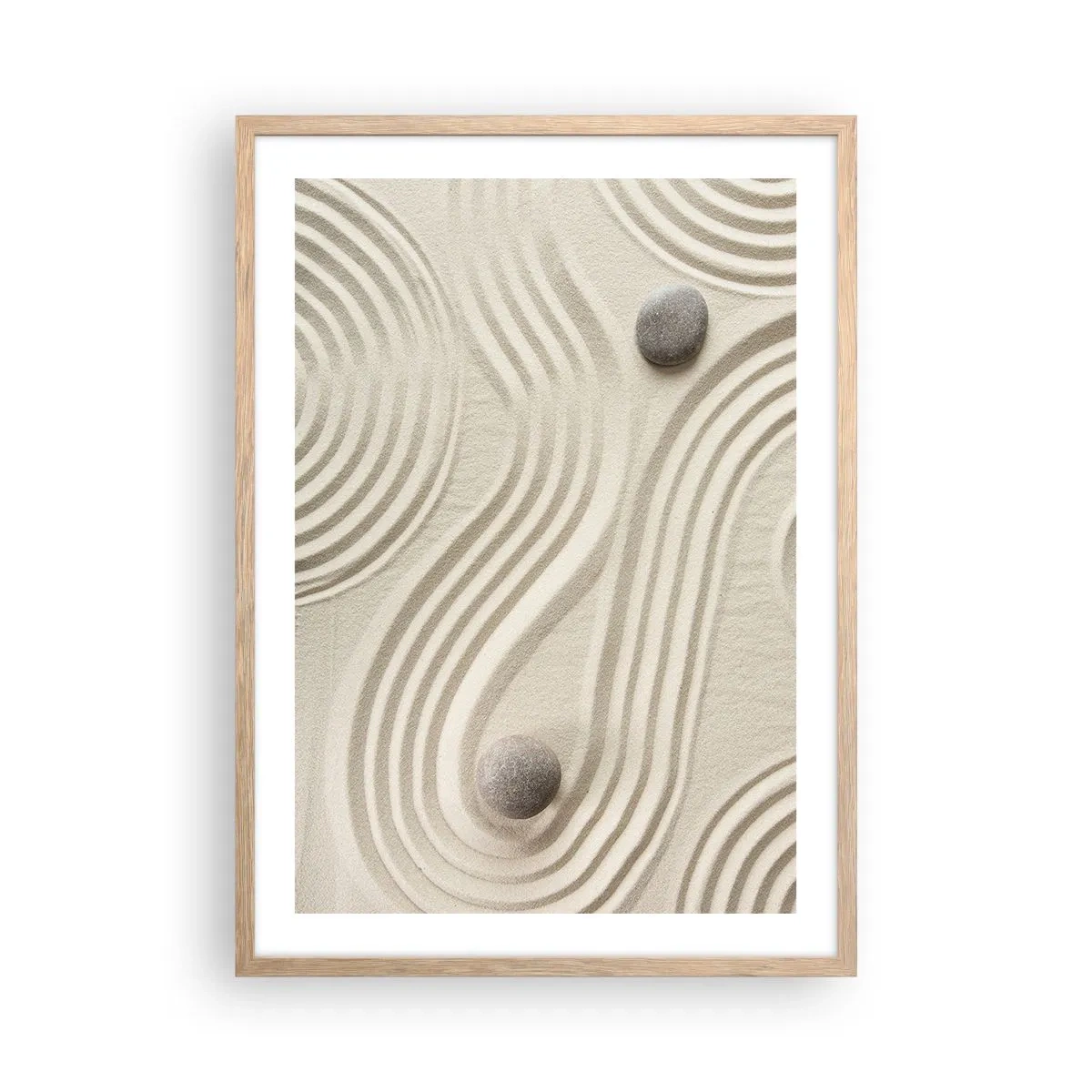 Affisch i ram av ljusek - Värmens beröring - 50x70 cm