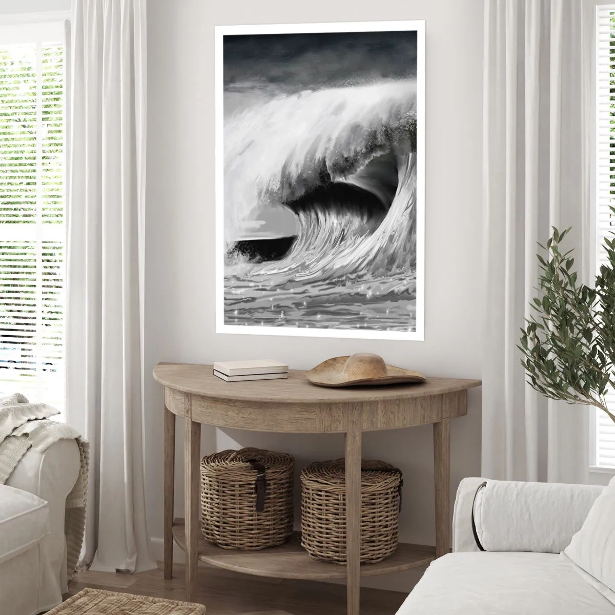 Affisch - Havets ilska - 61x91 cm
