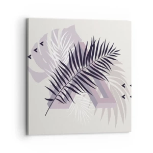 Canvastavla - Bild på duk - Skuggans skugga - 70x70 cm