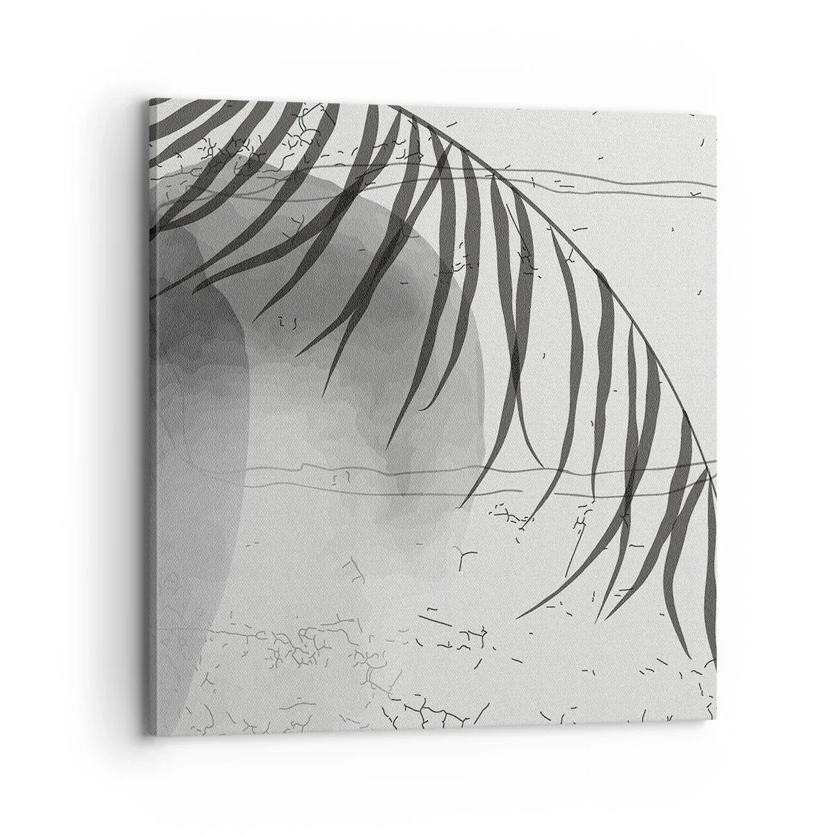 Canvastavla - Bild på duk - Den subtila exotismen i naturen - 70x70 cm