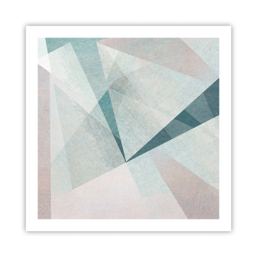 Affisch - Lugnt trots dynamiskt - 60x60 cm