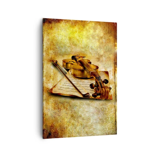 Canvastavla - Bild på duk - Violspelare sökes nu - 70x100 cm