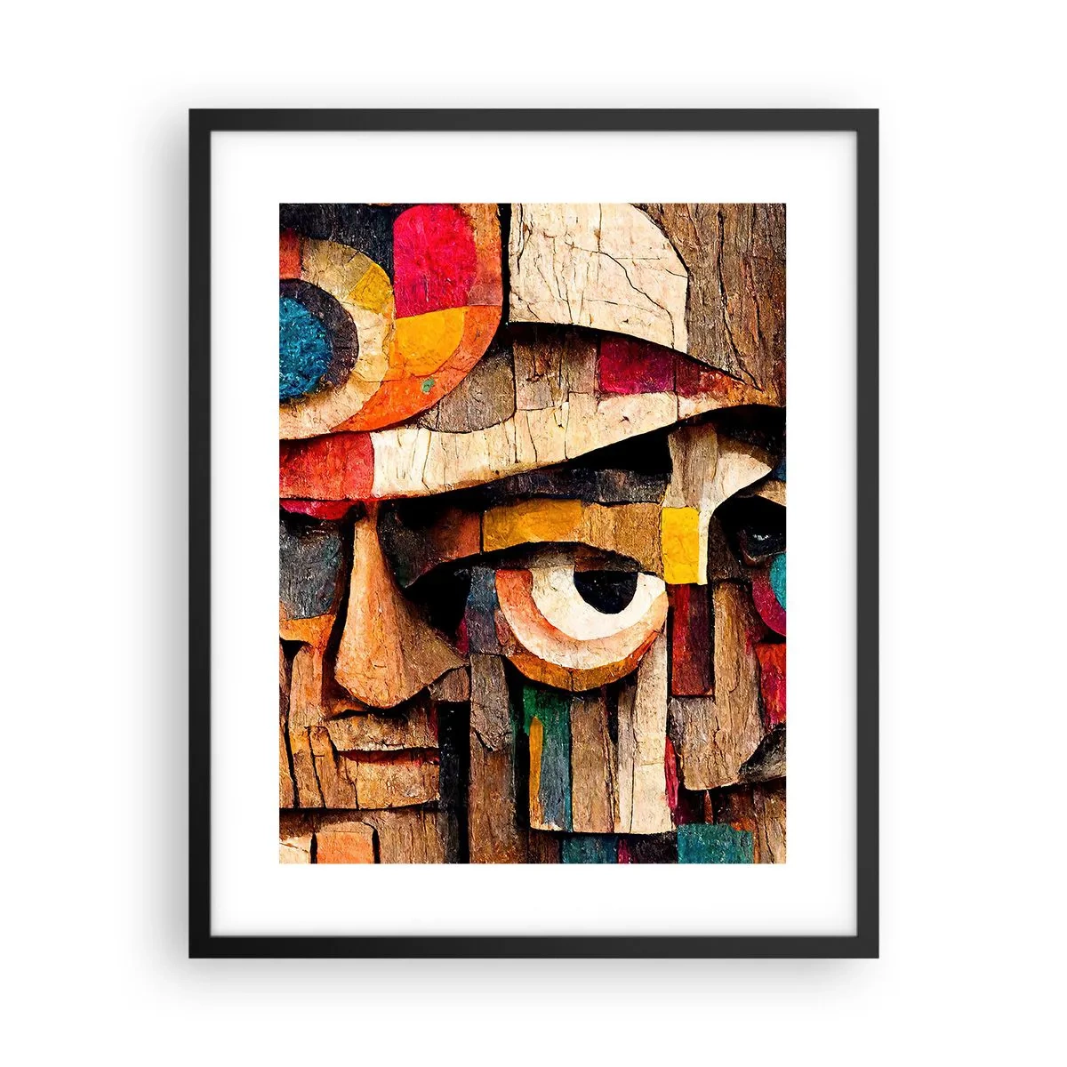 Affisch i svart ram - Jag ser dig... - 40x50 cm