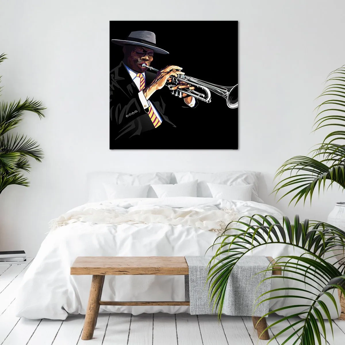 Canvastavla - Bild på duk - Gamla skolans charm - 40x40 cm