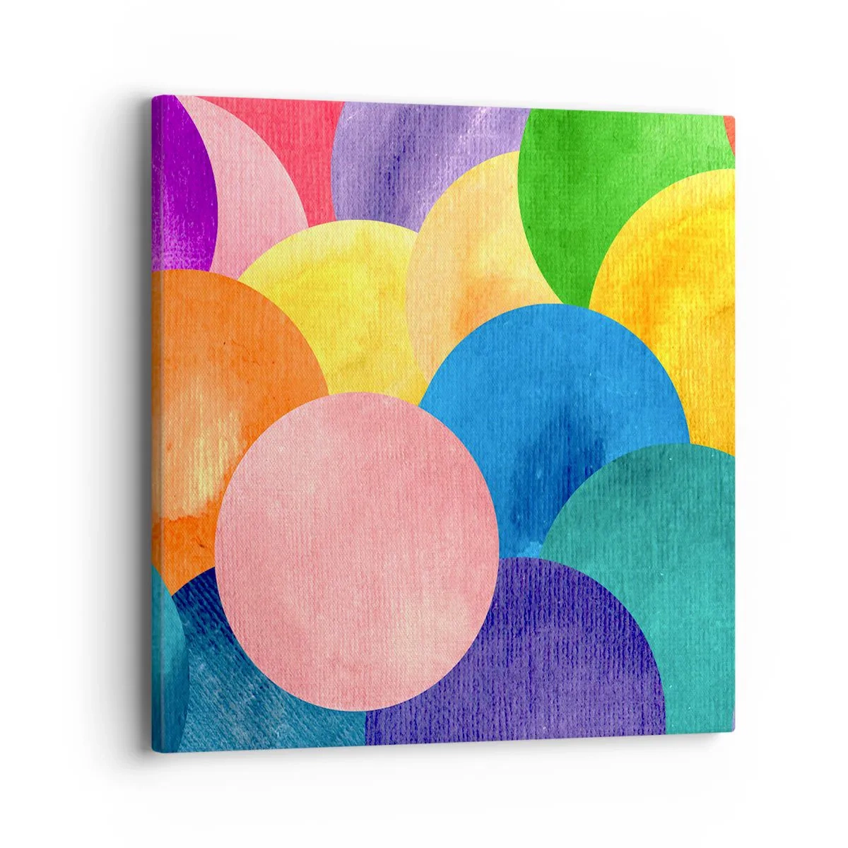 Canvastavla - Bild på duk - Full av liv - 40x40 cm