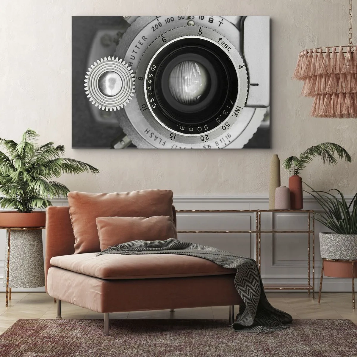 Canvastavla - Bild på duk - En berättelse om Hollywood - 100x70 cm