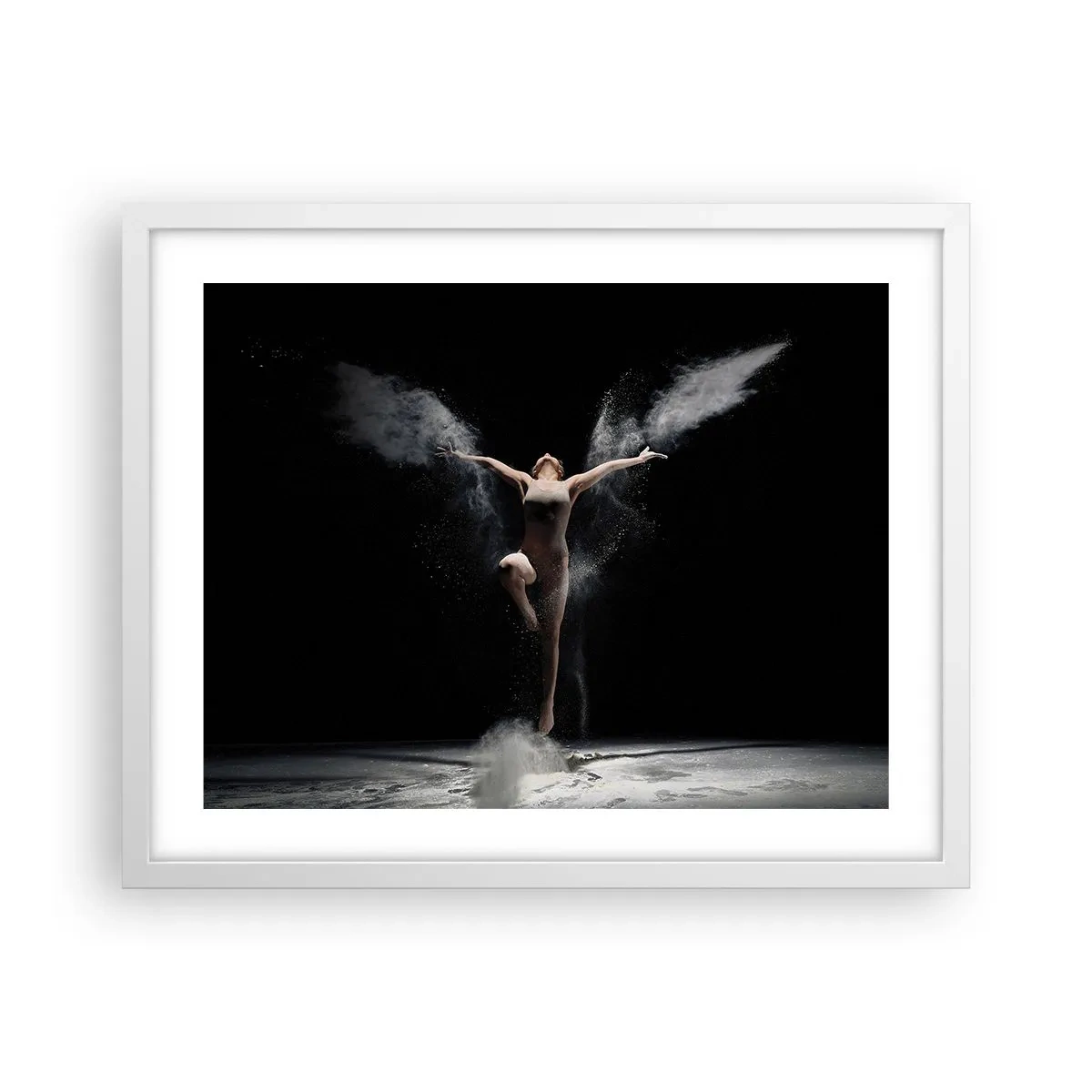 Affisch i vit ram - Alverna finns - 50x40 cm