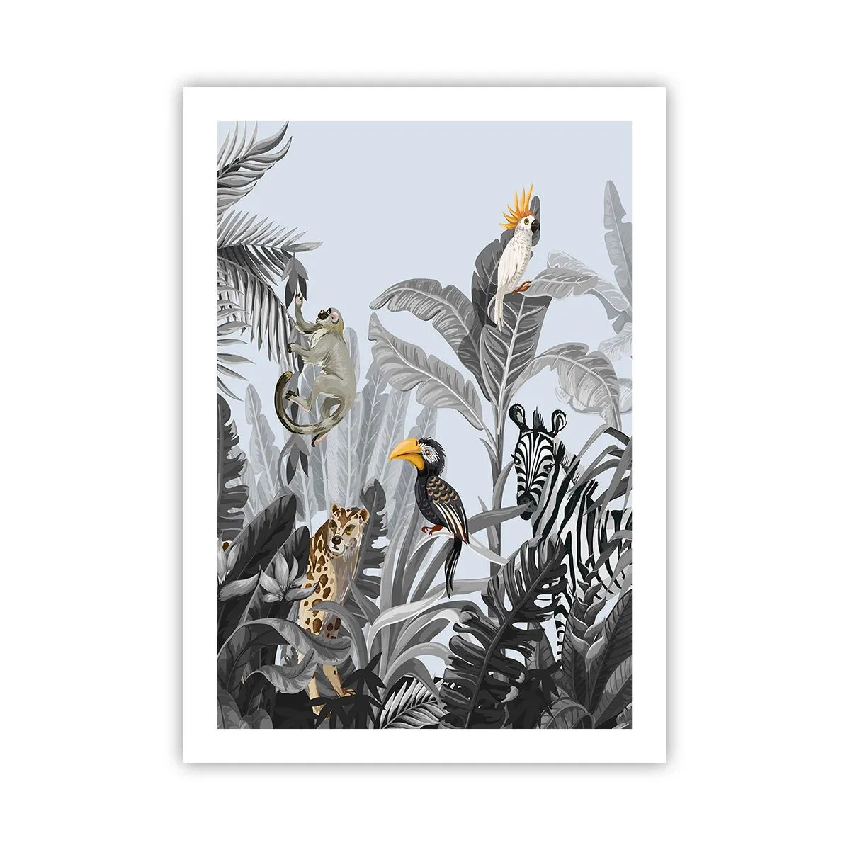 Affisch - Afrikansk saga - 50x70 cm