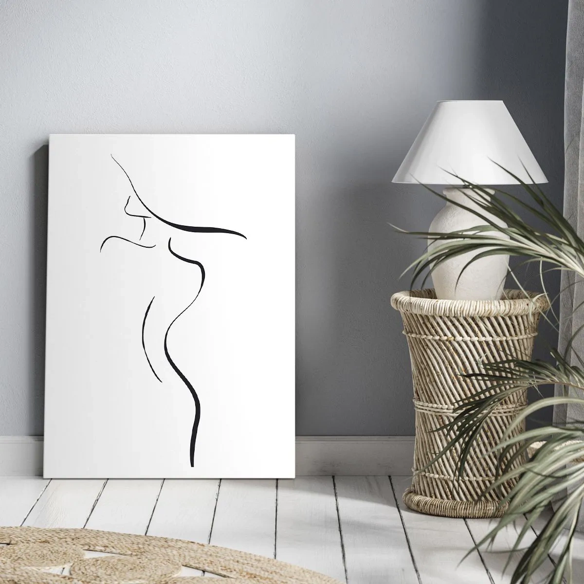 Canvastavla - Bild på duk - Svårfångad som en våg - 50x70 cm