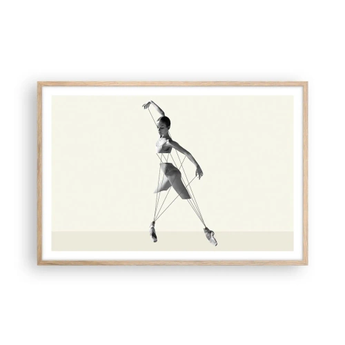 Affisch i ram av ljusek - I världens teater - 91x61 cm