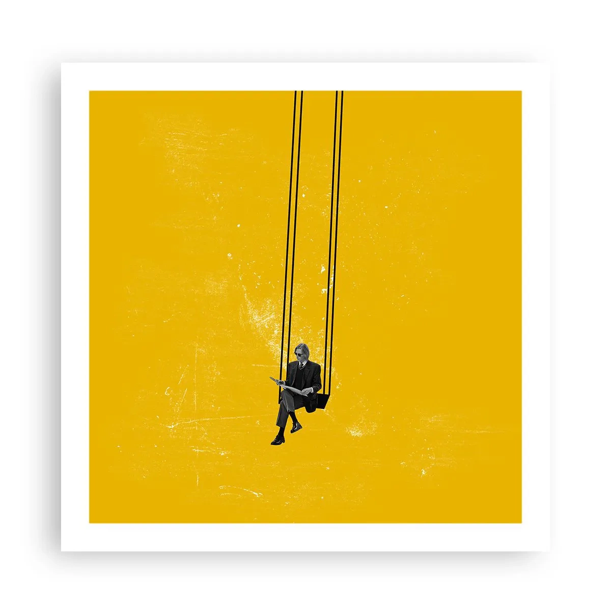 Affisch - En dag som alla andra - 60x60 cm