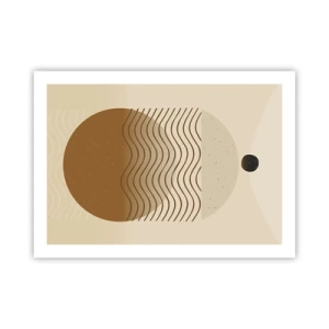 Affisch - Om geometriska figurers ursprung - 70x50 cm