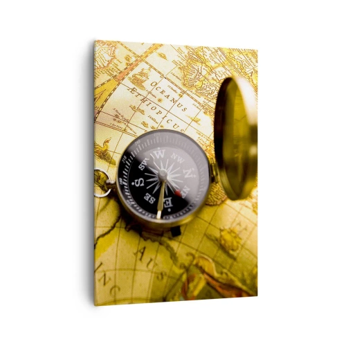 Canvastavla - Bild på duk - Kanske till världens ände? - 70x100 cm