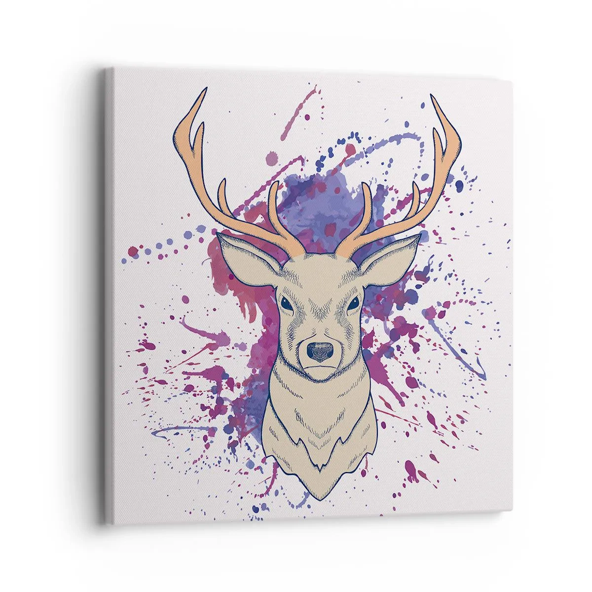 Canvastavla - Bild på duk - Mod och balans - 30x30 cm