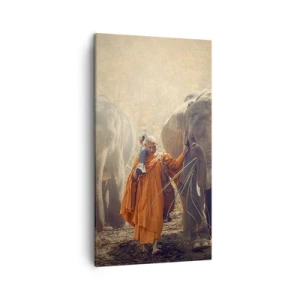 Canvastavla - Bild på duk - Full förståelse - 45x80 cm