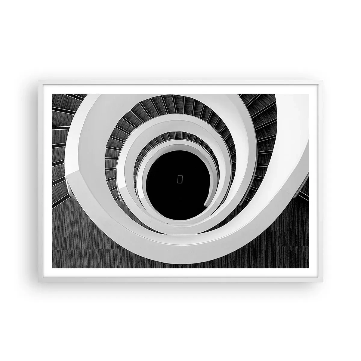 Affisch i vit ram - Till sakens kärna - 100x70 cm