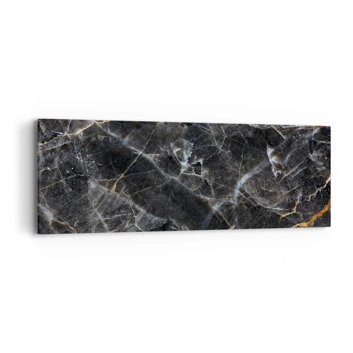 Canvastavla - Bild på duk - Stenens interna liv - 90x30 cm