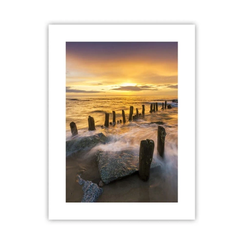 Affisch - Östersjöns råa skönhet - 30x40 cm