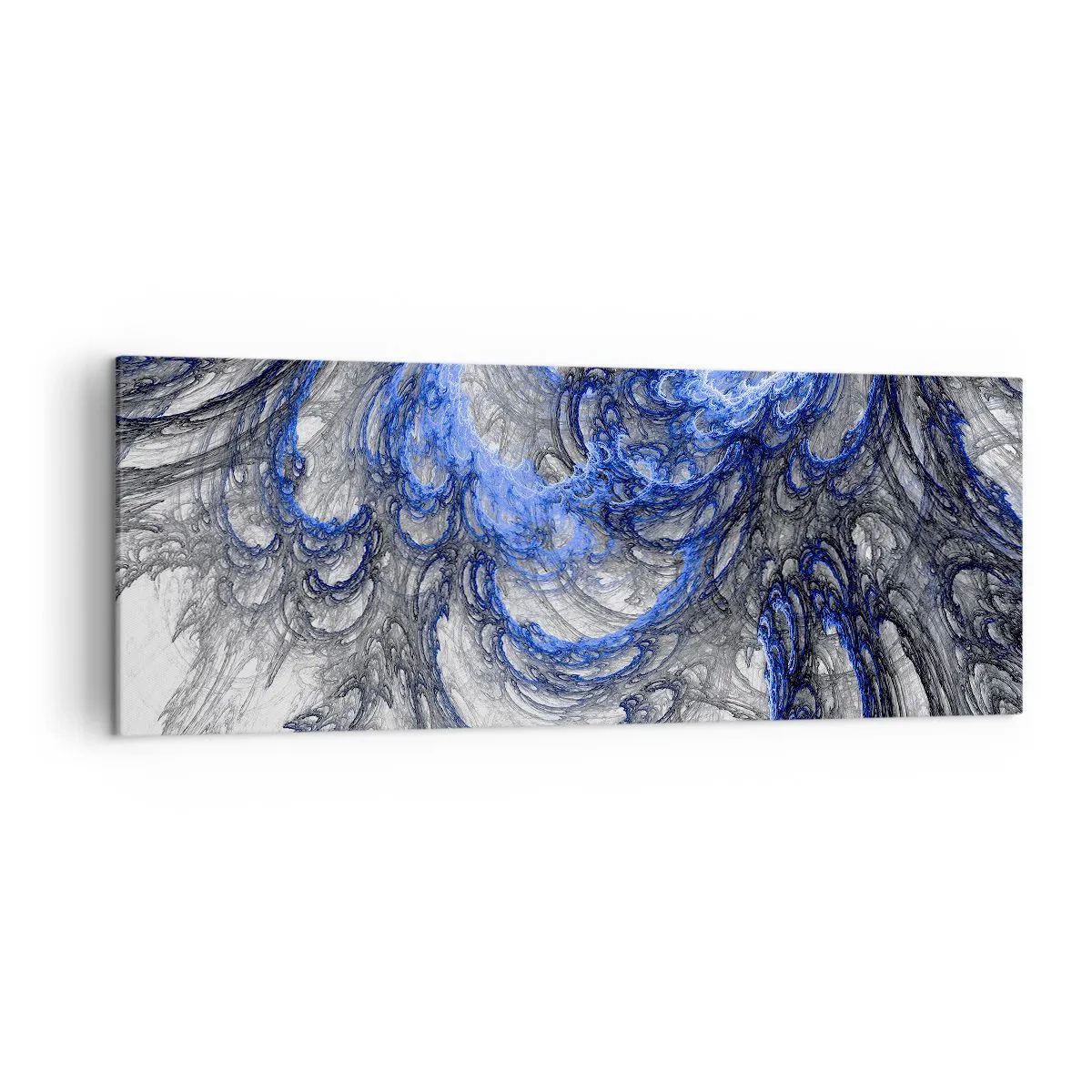 Canvastavla - Bild på duk - Vågens födsel - 140x50 cm