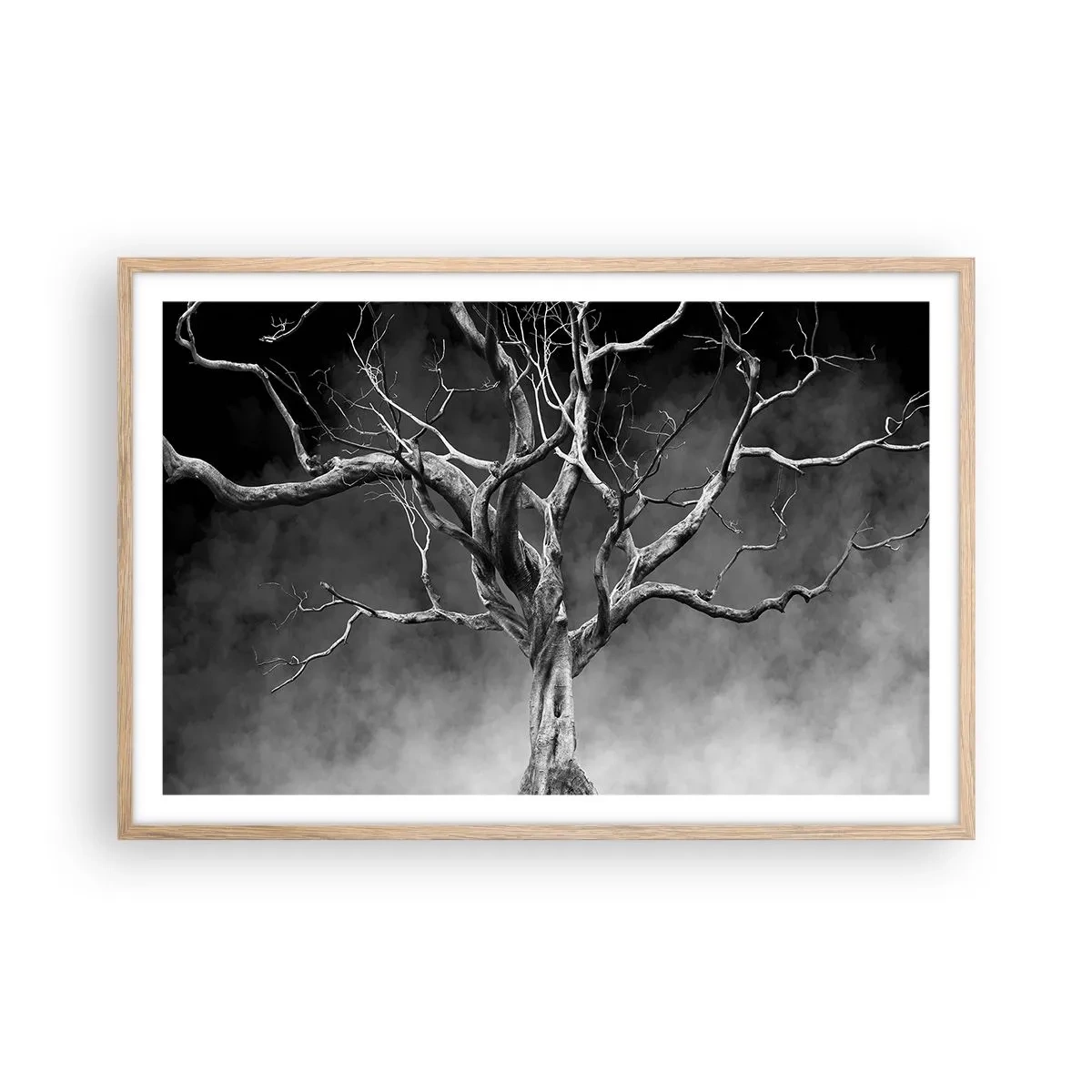 Affisch i ram av ljusek - Ursprungligt och heligt - 91x61 cm