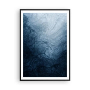 Affisch i svart ram - Nå djupt in - 70x100 cm