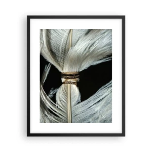 Affisch i svart ram - ...och jag lämnar inte dig… - 40x50 cm