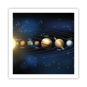 Affisch - En av tio - 60x60 cm