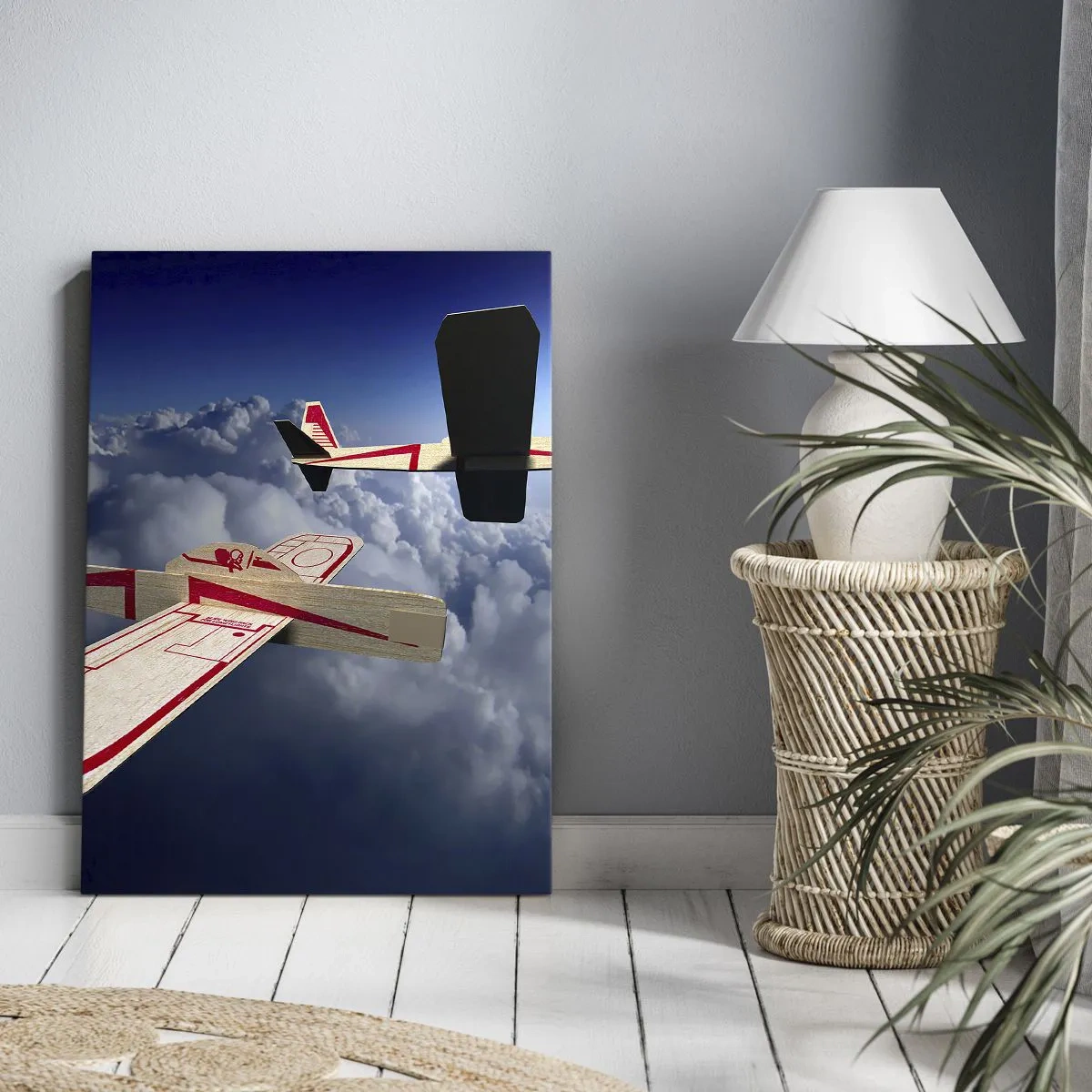 Canvastavla - Bild på duk - Ännu högre, ännu längre - 50x70 cm