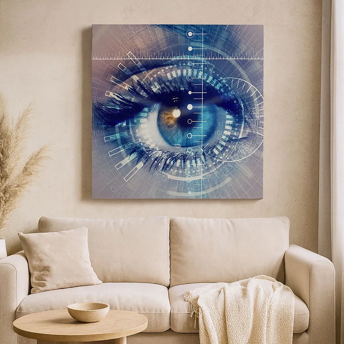 Canvastavla - Bild på duk - Du tror att du känner mig - 30x30 cm