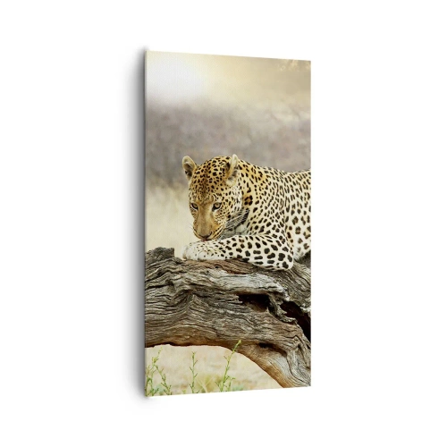 Canvastavla - Bild på duk - Jag går min egen väg - 65x120 cm