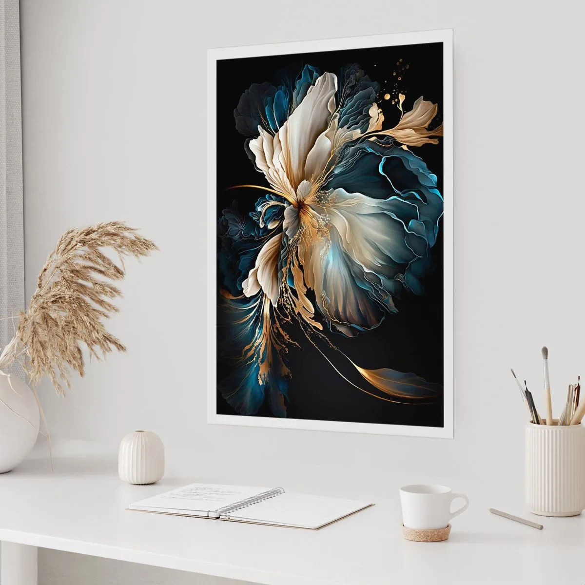 Affisch - Sagolik ormbunksblomma - 70x100 cm