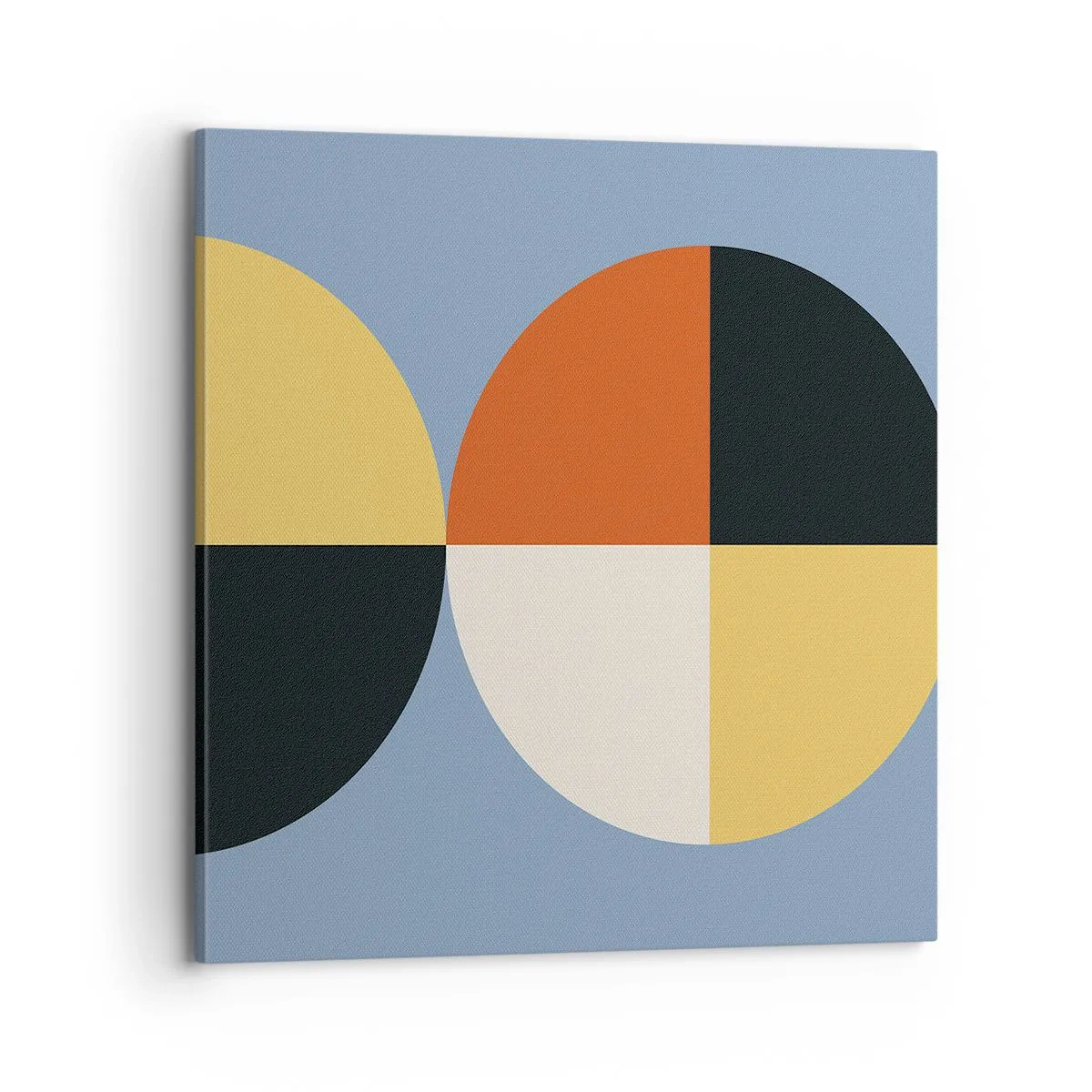 Canvastavla - Bild på duk - Titta och räkna - 70x70 cm