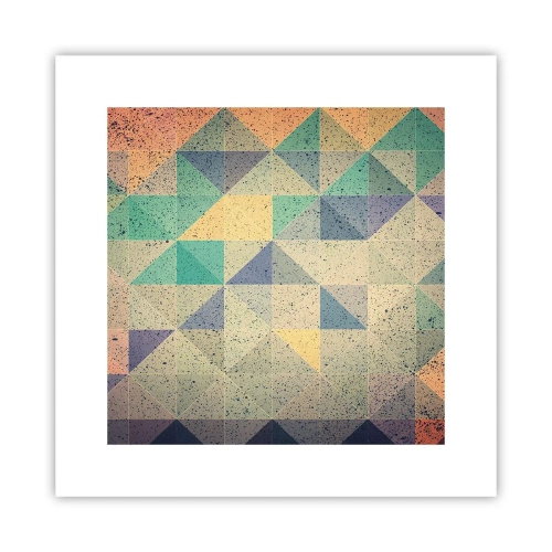 Affisch - Trianglarnas republik - 30x30 cm