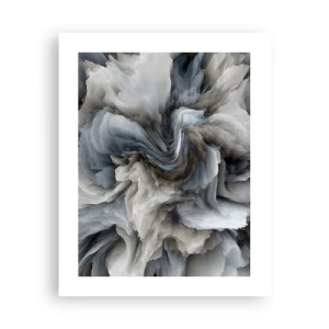 Affisch - Sten och blomma - 40x50 cm