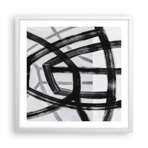 Affisch i vit ram - Att skapa djupet - 50x50 cm