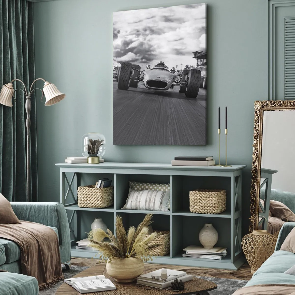 Canvastavla - Bild på duk - Kraften finns! - 80x120 cm