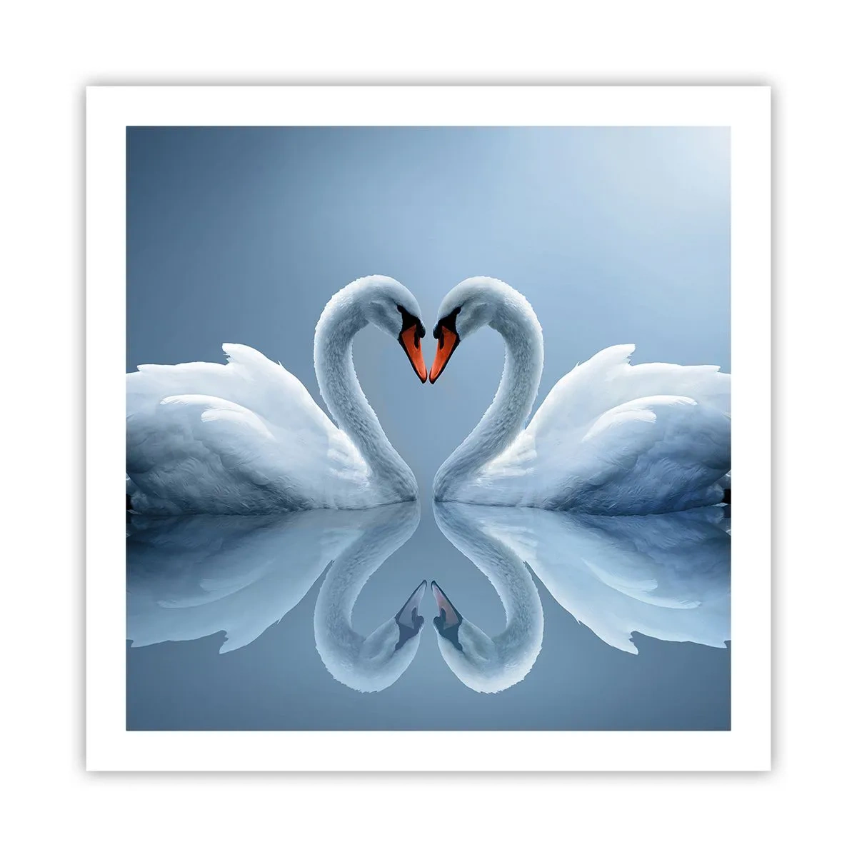 Affisch - Tid för kärlek - 60x60 cm