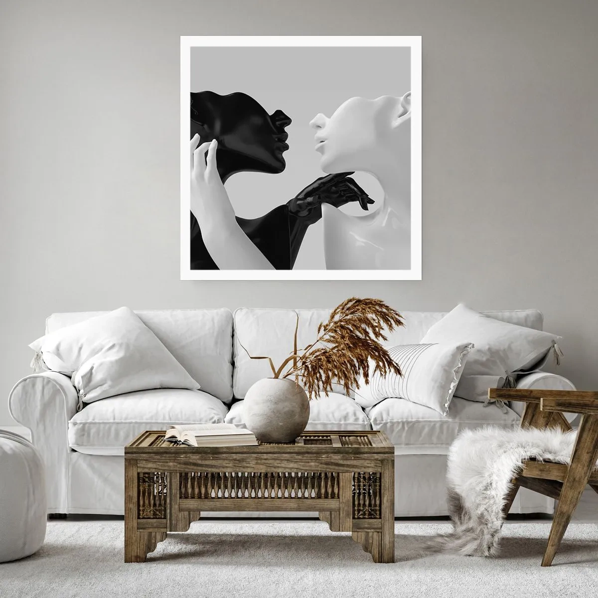 Affisch - Attraktion - lust - 50x50 cm