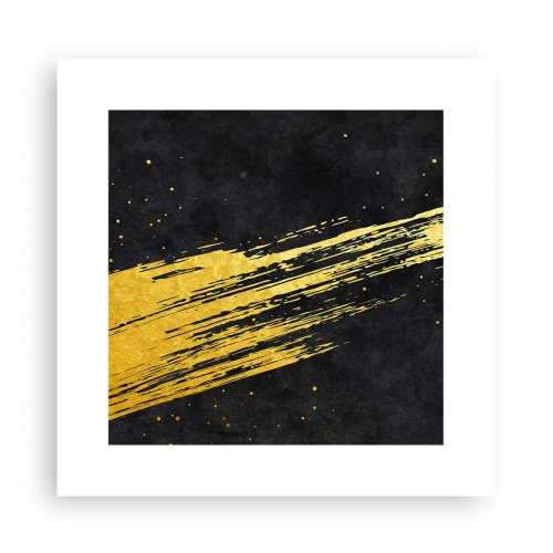 Affisch - Hoppa in i hyperrymden - 30x30 cm