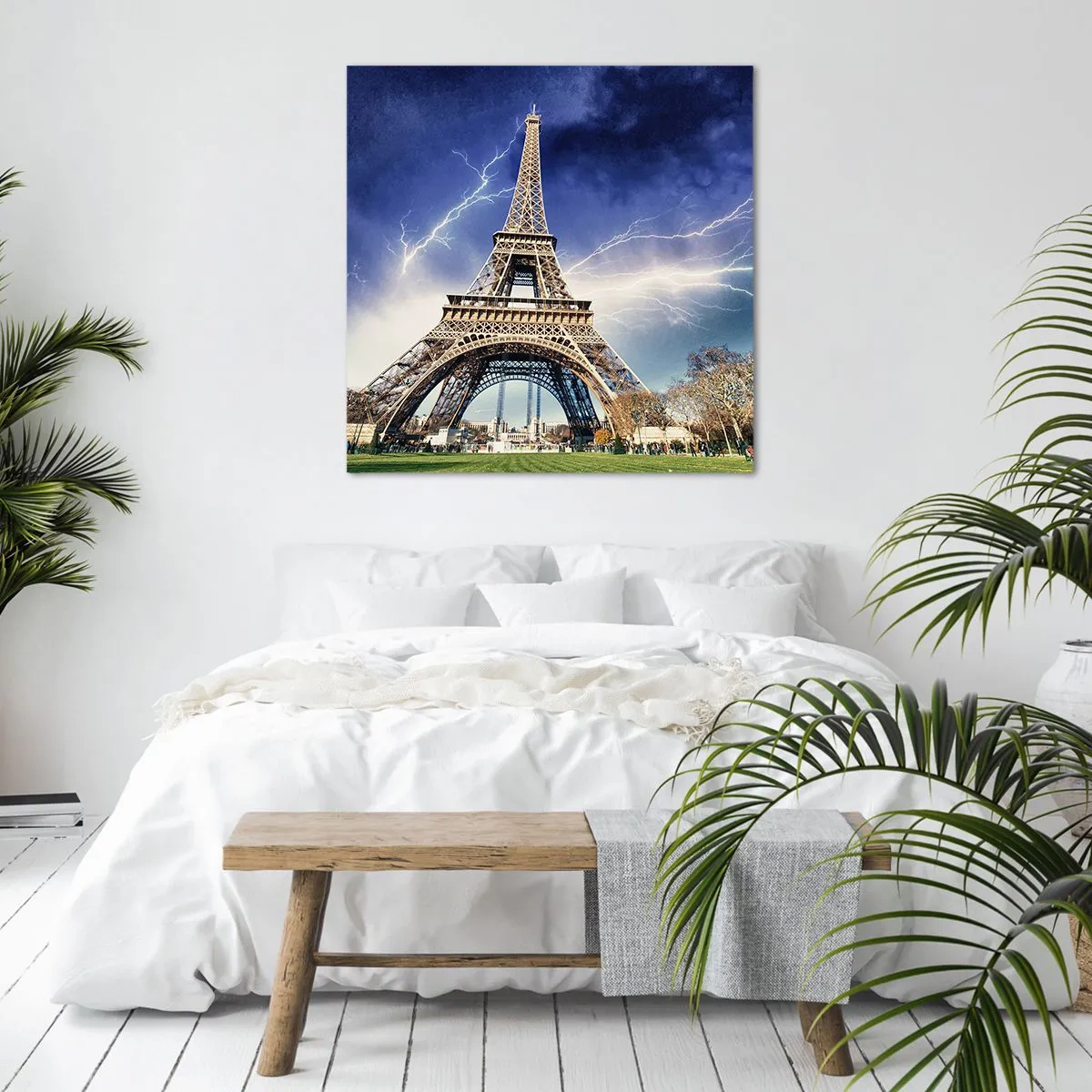 Canvastavla - Bild på duk - Stormhärskarinna - 70x70 cm