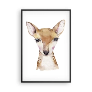 Affisch i svart ram - Oskuldens natur - 61x91 cm