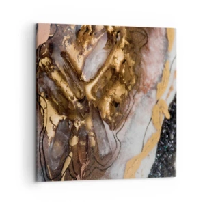 Canvastavla - Bild på duk - Jordens element - 50x50 cm