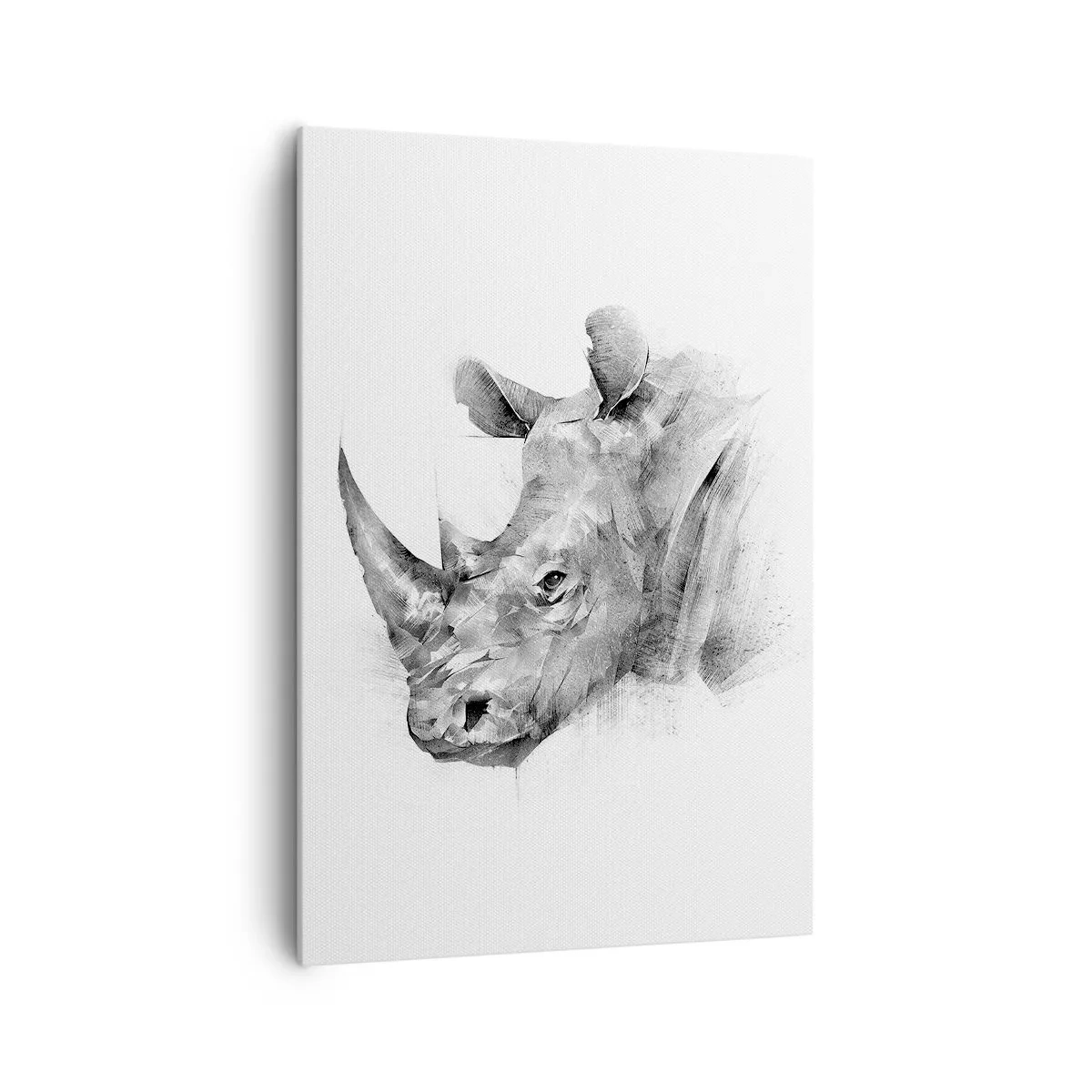 Canvastavla - Bild på duk - Afrikansk porträtt - 70x100 cm