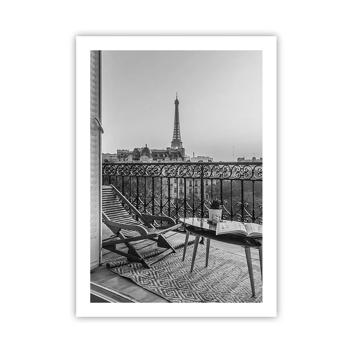Affisch - En eftermiddag i Paris - 50x70 cm