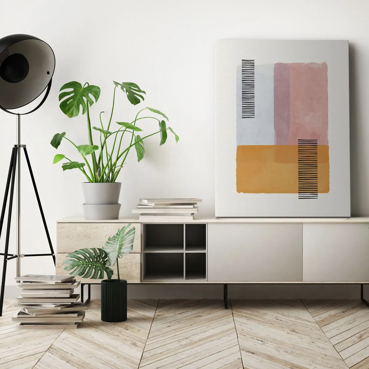 Canvastavla - Bild på duk - Från hörna till hörna - 50x70 cm