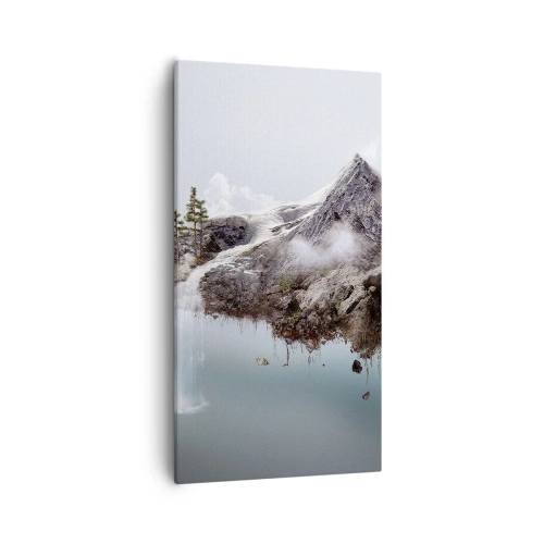 Canvastavla - Bild på duk - Med surrealistens öga - 55x100 cm